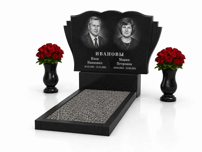 Горизонтальный памятник Г-03